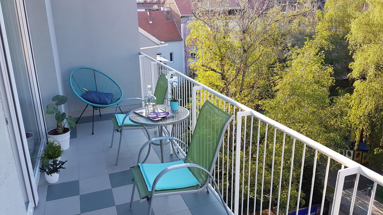 Bellevue Apartment Zagreb Bagian luar foto